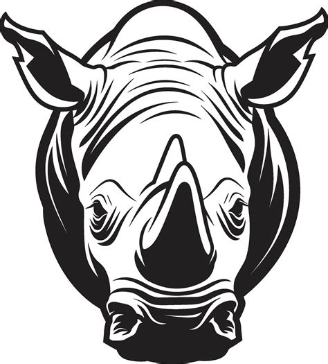 Rhino Vector Illustration in 3D A Creative Approach Rhino Vector Art ...