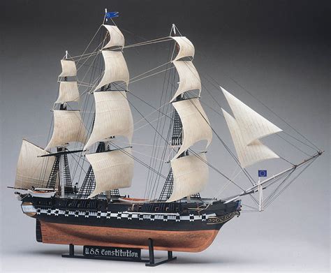 Revell-Monogram Ships 1/196 USS Constitution Plastic Model Kit – HobbyModels.com