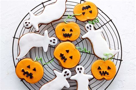 Halloween gingerbread cookies