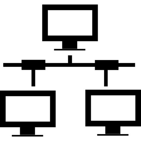 Free Icon | Computers network interface symbol