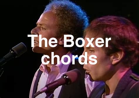 The Boxer chords by Simon & Garfunkel - Spy Tunes