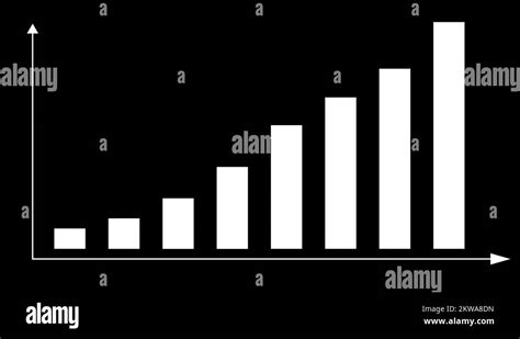2d bar chart infographics black white Stock Video Footage - Alamy