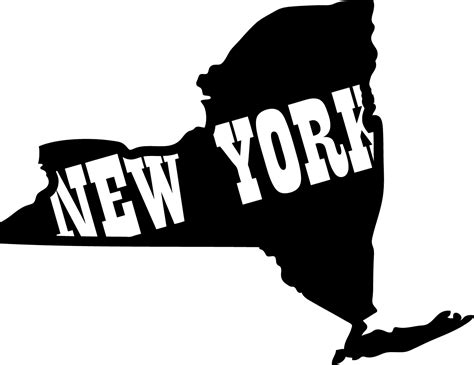 Outline Of Ny State - ClipArt Best