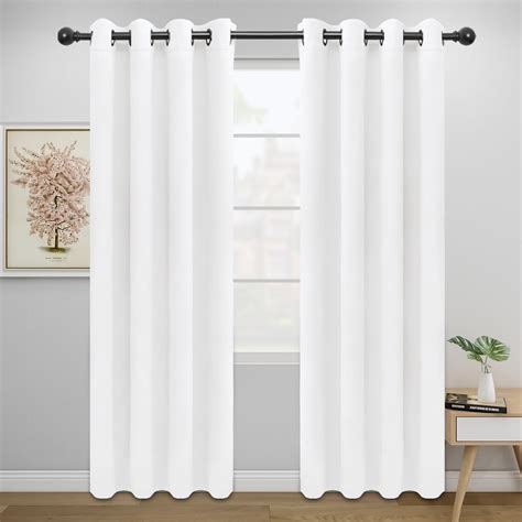 Easy-Going Solid Print Grommet Blackout Curtain Panel, 52" x 84" 2 Panels - Walmart.com