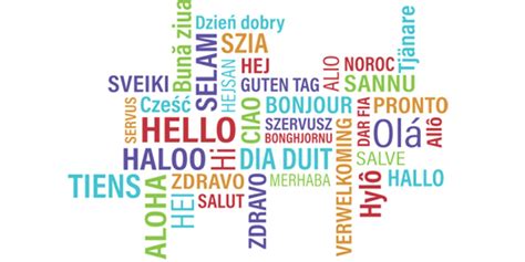 Hello in Different Languages - I Love Meet and Greet Blog