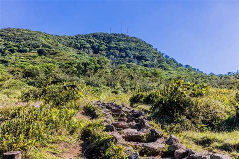 Trekking Track Mombacho Volcano Granada Nicaragua Stock Image - Image of site, countryside ...