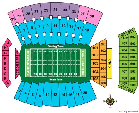 virginia tech football stadium seating chart - Google Search | Stadiums ...