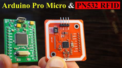 PN532 NFC RFID with Arduino Pro Micro | Arduino RFID | Contactless Card Reader - YouTube