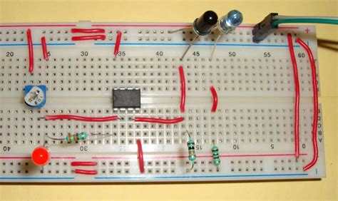 DIY IR Sensor Module Circuit Diagram