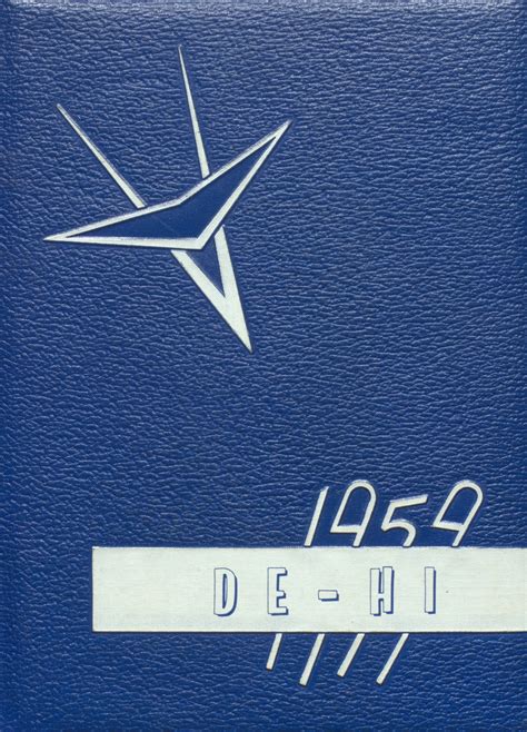 1959 yearbook from Deshler High School from Deshler, Ohio for sale