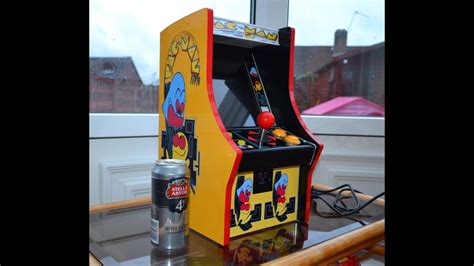 PAC-MAN Mini Arcade Machine Cabinet - YouTube