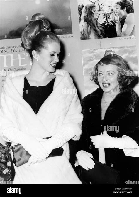 bette davis, barbara davis hyman, new york, 1966 Stock Photo - Alamy