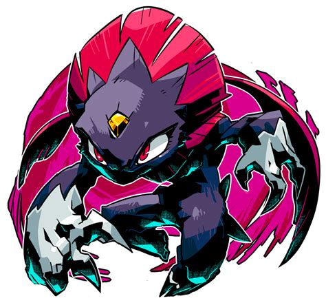 Weavile would be my favourite pokemon, but his types and stats are meh. | Pokemon | Pinterest ...