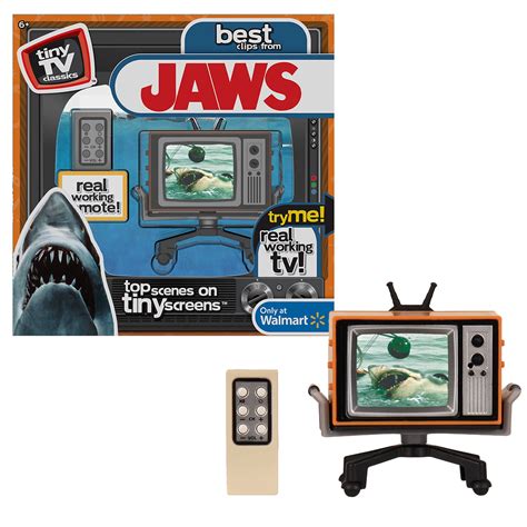 NEW SPRING '22 - Tiny TV Classics - Jaws Edition- Newest Collectible from Basic Fun - Watch top ...