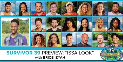 Survivor 39 Preview: "Issa Look" with Brice Izyah – RobHasAwebsite.com