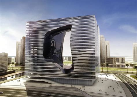 Zaha Hadid Designs New Office Building and Hotel for Dubai | ArchDaily