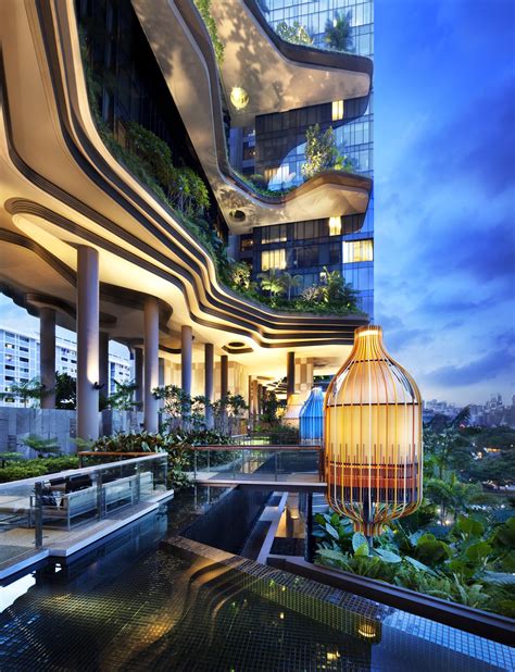 Parkroyal On Pickering In Singapore - Vertical Urban Jungle