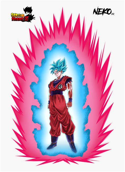 Dragon Ball Super Goku Ssj Blue Kaioken, HD Png Download , Transparent Png Image - PNGitem