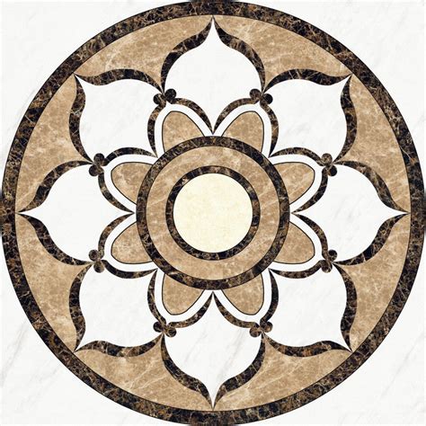 Flower Pattern Glazed Floor Tile,Parquet Tile PH028-1818