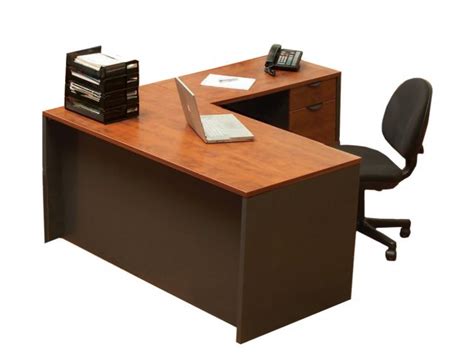 School Office L-Shaped Desk - Right CSO-204ER, Office Desks