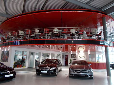 Joe Macari Ferrari Maserati Showroom using our Red and Black Lacquer ...