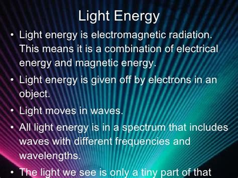 Light Energy