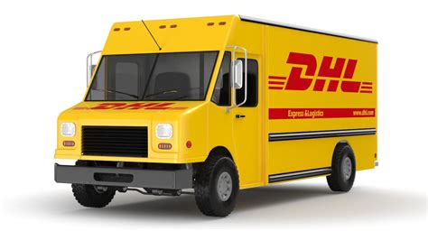 Dhl truck 3D model - TurboSquid 1314772