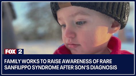 Family works to raise awareness of rare Sanfilippo syndrome after son's diagnosis - YouTube