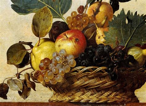 A Closer Look at Basket of Fruit by Michelangelo Caravaggio