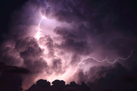 Ever changing lightning in the cumulonimbus cloud Stock Photo 04 free download