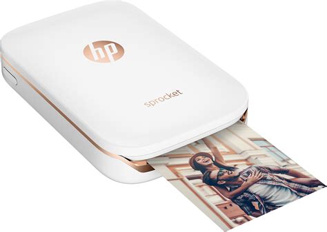 HP Sprocket Photo Printer White X7N07A - Best Buy