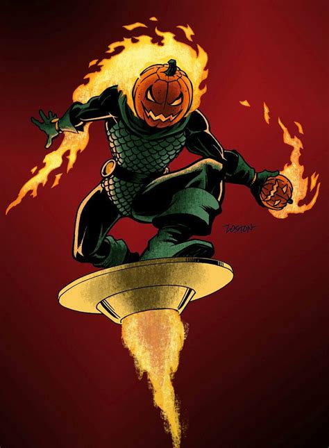 Jack O' Lantern. | Jack o lantern, Comic book villains, Artwork