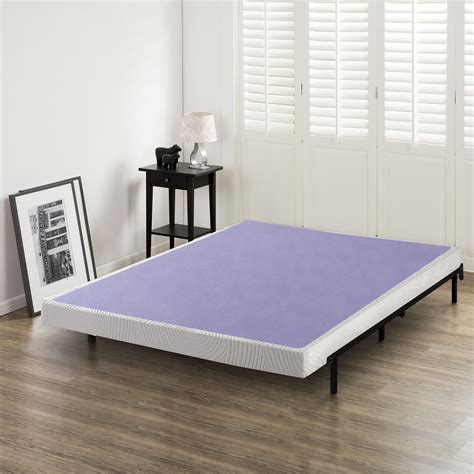 Zinus 4 Inch Low Profile Wood Box Spring/Mattress Foundation, Queen | eBay