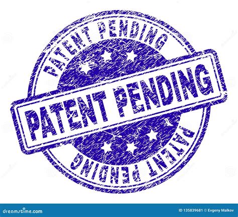 Grunge Textured PATENT PENDING Stamp Seal Stock Vector - Illustration of innovation, patent ...