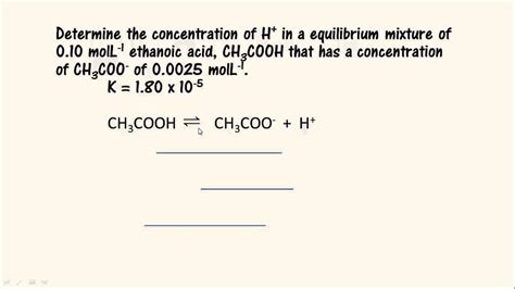 Equilibrium Principles II - Equilibrium expressions and constants - YouTube