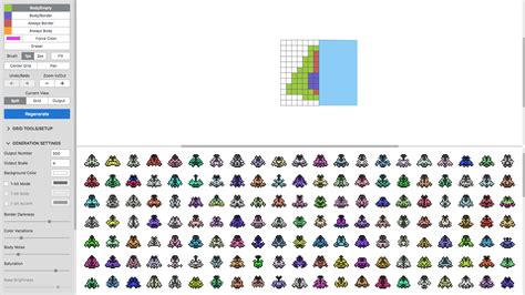 CryPixels - Procedural Pixel Art Generator