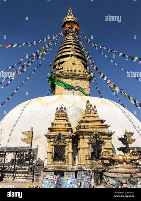 Swayambhunath Temple Kathmandu Stock Photo - Alamy