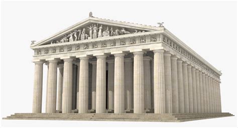 3d parthenon temple landmark model | Ý tưởng hình xăm, Tượng, Ý tưởng