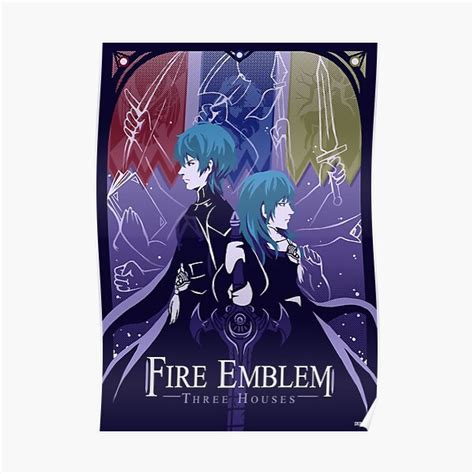 "Fire Emblem Three Houses" Poster for Sale by SnipSnipArt | Redbubble