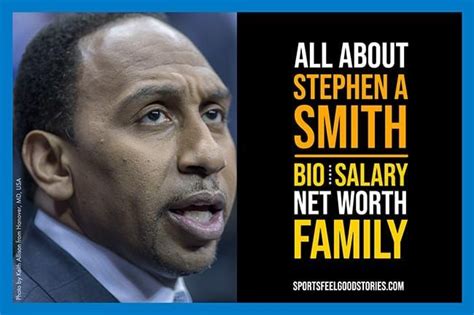 Stephen A. Smith Profile: Bio, Net Worth, and Quotes | #hoops # ...