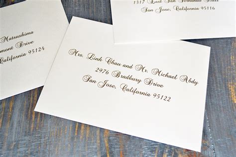 How To Address Wedding Invitations