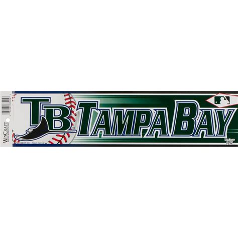 Tampa Bay Devil Rays - Logo & Name Bumper Sticker – Old Glory