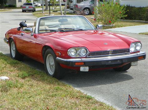 jaguar XJS convertible Red eBay Motors #370804564824