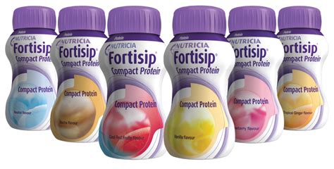 Fortsip Compact Protein - Cool Red Fruits - Adult | Nutricia