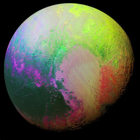 Pluto: New image reveals dwarf planet in colourful detail | IBTimes UK