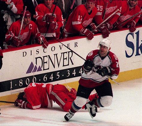 Detroit Red Wings' Kris Draper, Claude Lemieux and the heated rivalry