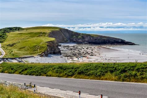 View Over Southerndown, Glamorgan Coastline Stock Image - Image of ...