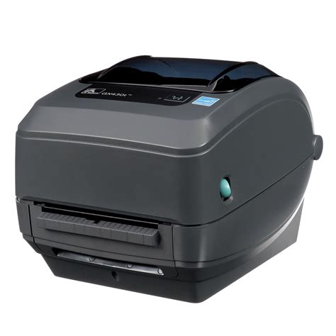 Zebra GX430t Thermal Transfer Desktop Printer Print Width of 4 in USB Serial and Parallel Port ...