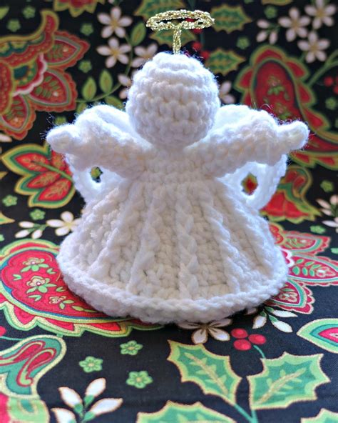 Angel Ornament | AllFreeCrochet.com