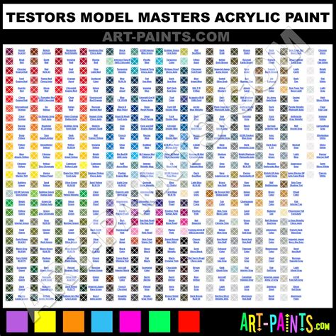 Revell Acrylic Paint Colour Chart / Ford GM Engine Blue Artist Acrylic Paints - 4661 - Ford GM ...